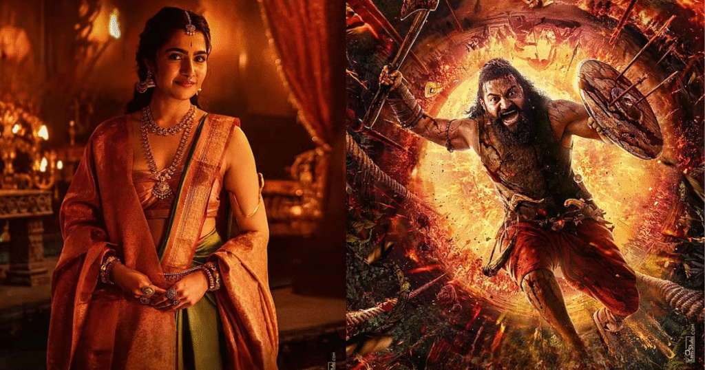 Kantara Chapter 1 ट्रेलर रिलीज़ में ऋषभ शेट्टी का योद्धा अवतार