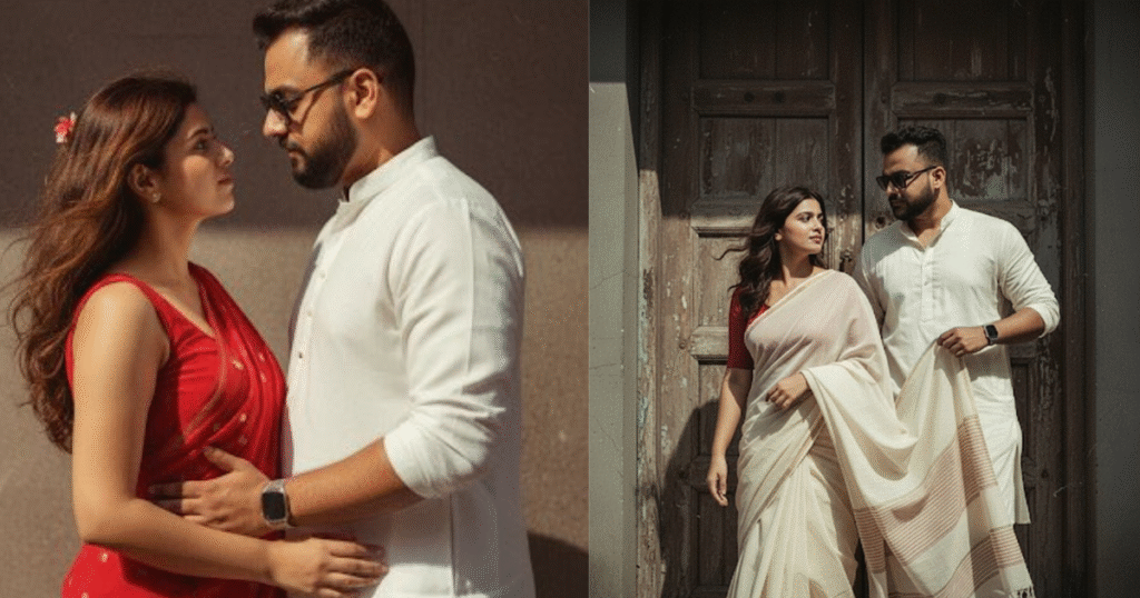 Retro Couple Portraits